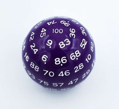 D100 - Purple w/ White
