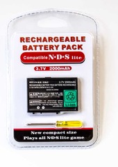 Nintendo DS Lite Battery Pack Replacement - Rechargable