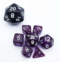 Mini RPG Set - Purple Dark Nebula w/ Gold