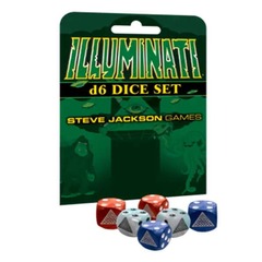Illuminati d6 Dice Set