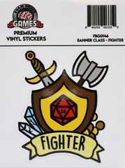 Banner Class Sticker: Fighter