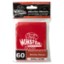 Monster Protectors Small Size Premium Quality Monster Sleeves w/ Logo Red (60 ct)