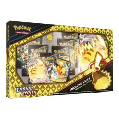 Crown Zenith Pikachu VMax Premium Collection (Gigantamax Pikachu Pin) 7 Booster Box
