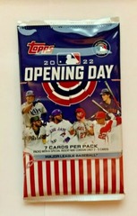 2022 Topps Baseball Opening Day Hobby Pack  (7 cards per pack)
