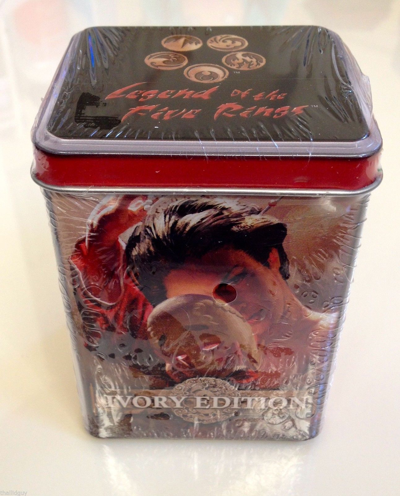 Ivory Edition Scorpion Clan Theme Deck Starter Tin 3 Booster & Rulebook