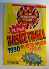 1990 FLEER BASKETBALL WAX PACK