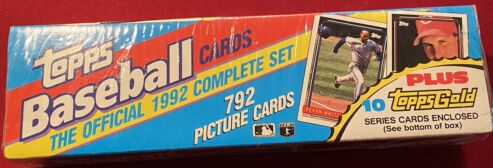 1992 Topps Baseball Set