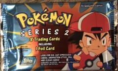 2000 Topps Pokemon TV Animation Trading Card Series 2 Pack - SPECIAL COLLECTORS EDITION