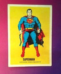 Superman  1974 National Periodical Publications Wonder Bread  Promo Insert Card