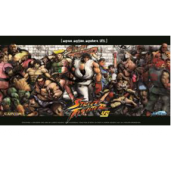 UFS Street Fighter Playmat Universal Fighting System CCG Street Fighter Play Mat Cast