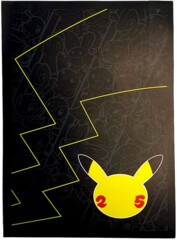 Pokemon TCG: Celebrations Elite Trainer Box Card Sleeves - 25th Anniversary Logo (65 Pack)