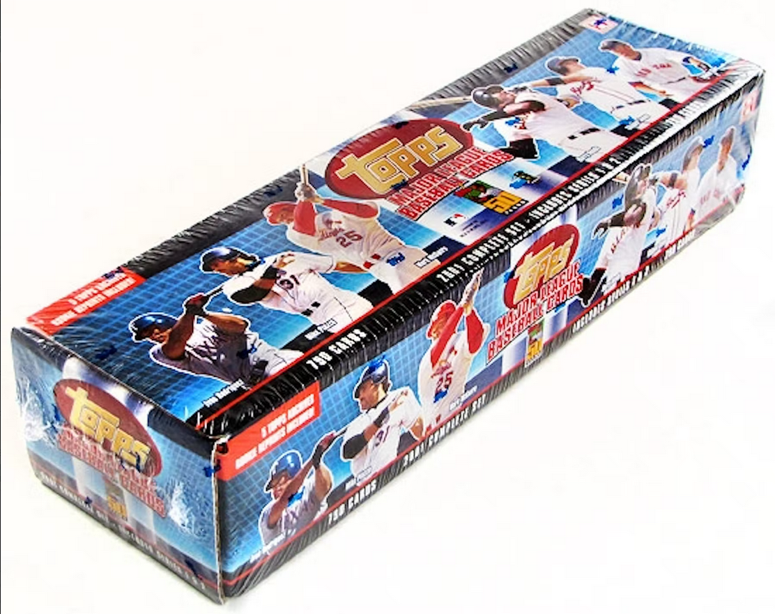 2001Topps Baseball Hobby Factory Set  (Blue Box)