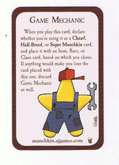 Promo Card -  Munchkin Game Mechanic