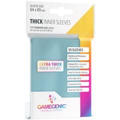Gamegenic Extra Thick Inner Sleeves 50 Count