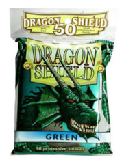 Dragon Shield Green Protective Standard Card Sleeves (50 ct)