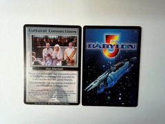 Babylon 5 B5 CCG Promo Card Premier Ed. CULTURAL CONNECTIONS Won Aftermath