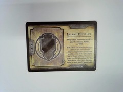 D&D Fortune Cards Promo Insane Defiance (2012)