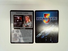 Babylon 5 B5 CCG Promo Card Great War ASIMOV LAWS Neutral Charracter