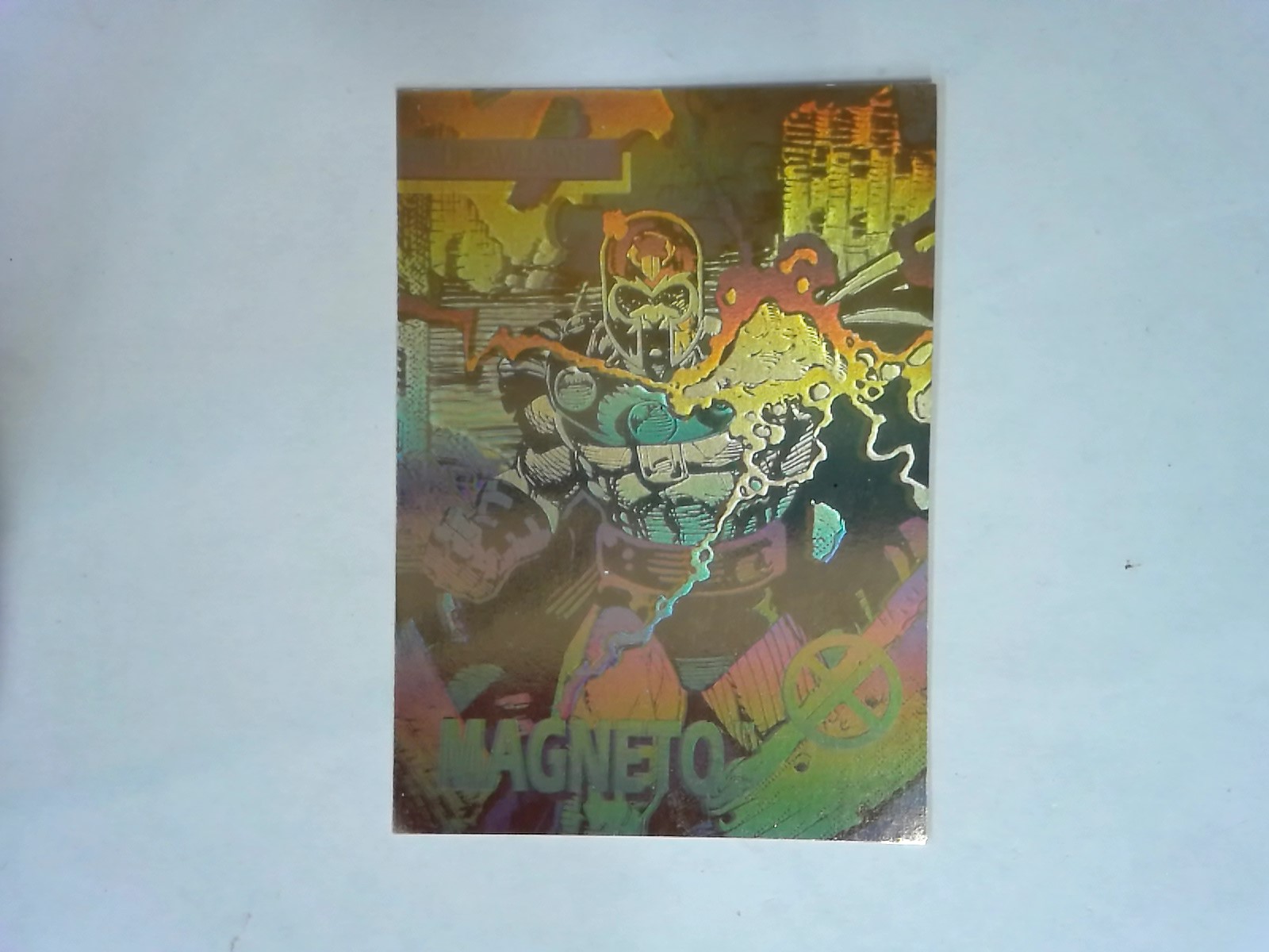 Magneto Hologram X-Men Advanced Comics Preview Promo Impel Trading Card (1991)