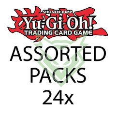 24x Assorted Booster Packs (Random Booster Box Quantity of Yu-Gi-Oh! Sets)