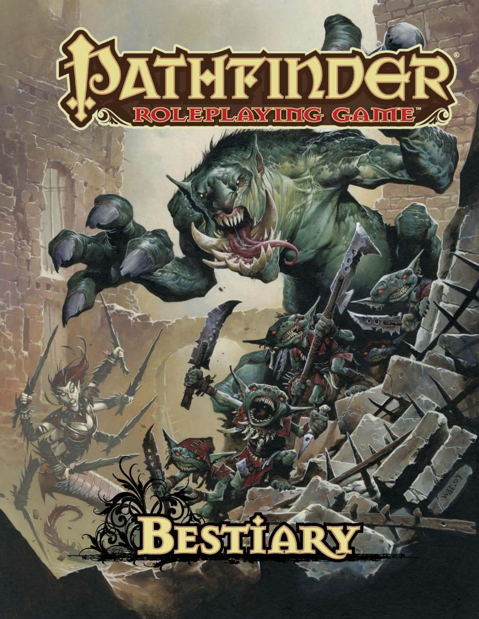 Pathfinder Roleplaying Game - Bestiary - Used