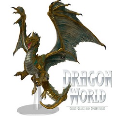 Icons of the Realms - Adult Bronze Dragon - Painted