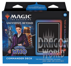 Universes Beyond Dr. Who - Masters of Evil Commander Deck