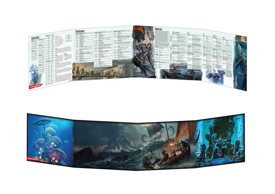 Of Ships And The Sea Dungeon Master Screen
