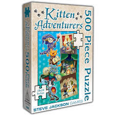 Kitten Adventures 500 Piece Puzzle