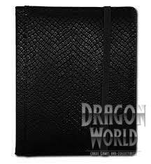 Legion Dragon Skin Binder 9 Pocket Black
