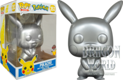 Pokemon #353 Silver Pikachu - Funko Pop