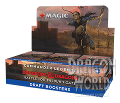 Commander Legends: Battle for Baldur's Gate Draft Booster Display