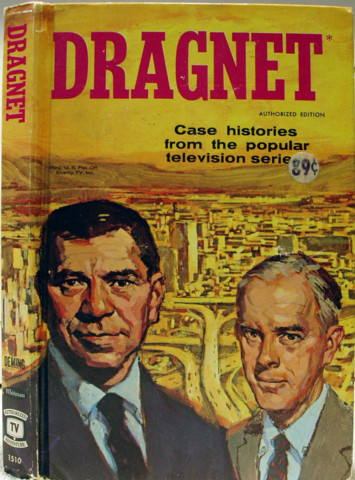 Dragnet Â© 1957 Whitman TV Book 1510