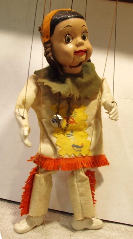 Howdy Doody, Princess Summerfall Winterspring  Marionette © 1950s Peter Puppet