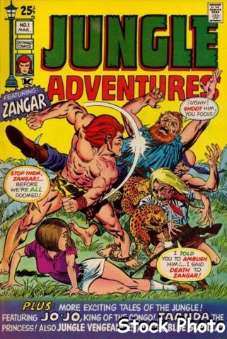 Jungle Adventures v2#1 © March 1971 Skywald Comics
