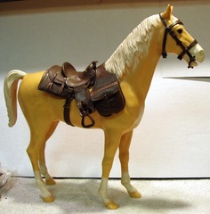 Best of the West Thunderbolt Horse © 1973 Marx 2061