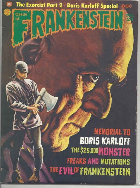 Castle of Frankenstein #24 (v6#4) © 1974, Gothic Castle Publishing