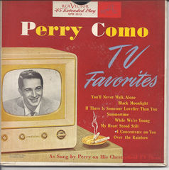 Perry Como TV Favorites, RCA EPB-3013 Chesterfield TV Show Soundtrack