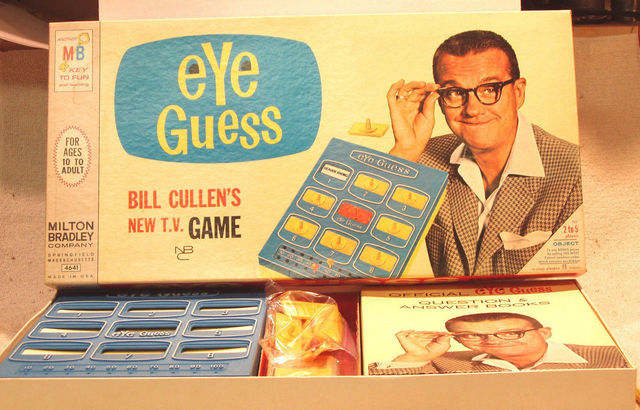 Eye Guess Game; NBC-TV Bill Cullen © 1966 Milton Bradley 4641