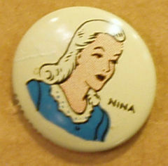 NINA Kellogg's Pep Pin Pinback Button