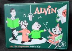 Alvin and the Chipmunks Vinyl Lunch Box © 1963 King Seeley