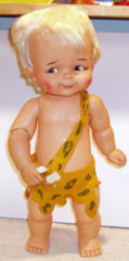 Flintstones Bamm-Bamm Rubble Doll © 1962 Ideal Toys
