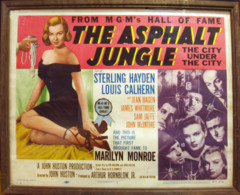 Asphalt Jungle Lobby Card #1 Title Card © 1954 MGM/Lowe's Marilyn Monroe
