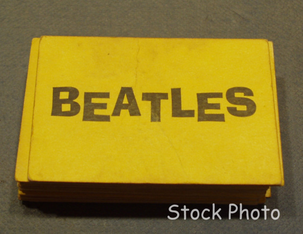 Beatles Flip Your Wig; Beatle Card