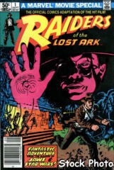 Raiders of the Lost Ark #1 © September 1981 Marvel
