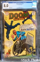 The Doom Patrol #117 © February 1968, DC Comics CGC 8.0