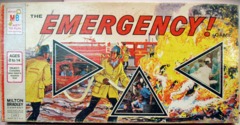 Emegency! Game © 1974 Milton Bradley 4406 1st edition