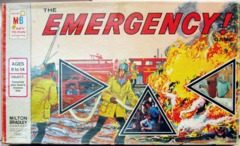 Emegency! Game © 1974 Milton Bradley 4406