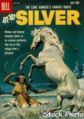Lone Ranger's Famous Horse Hi-Yo Silver #36 © October-December 1960 Dell
