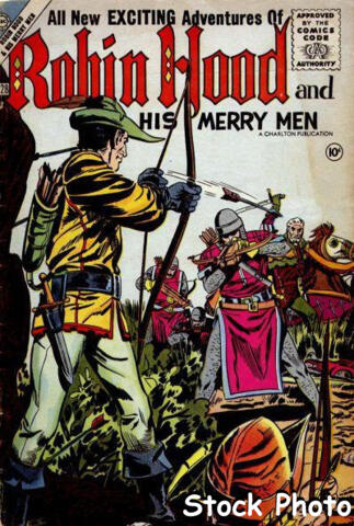 Robin Hood and His Merry Men #28 © April 1956 Charlton